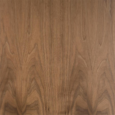 Straight/Crown Grain Walnut Faced Plywood